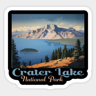 Crater Lake National Park Sticker